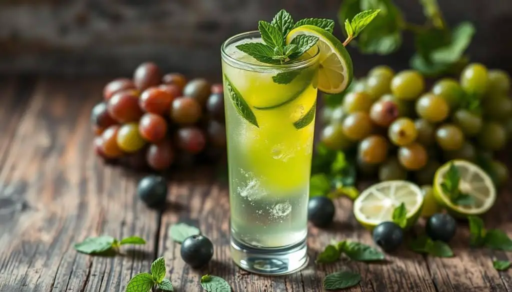 fruit-infused mocktails