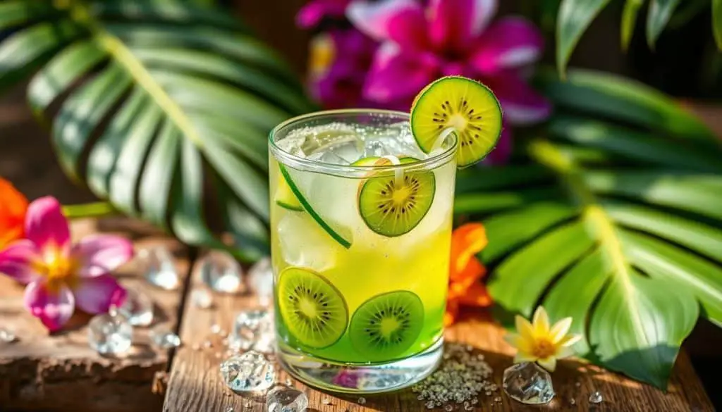 garnishing your mocktail