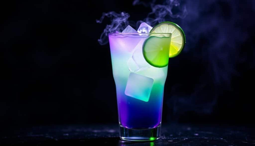 ghostly drink layered effect