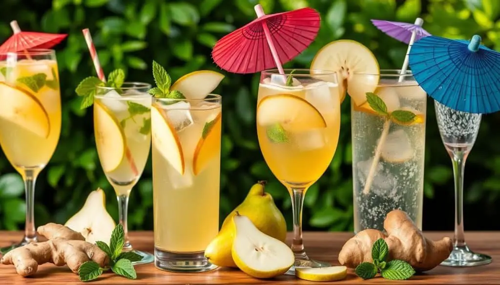 ginger cocktails