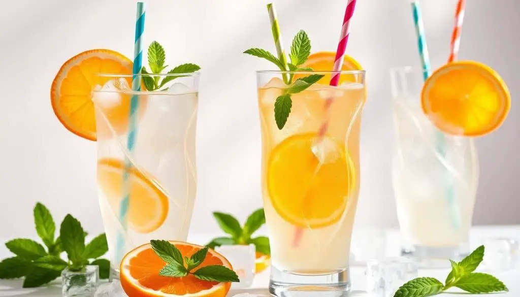 glassware for mocktails