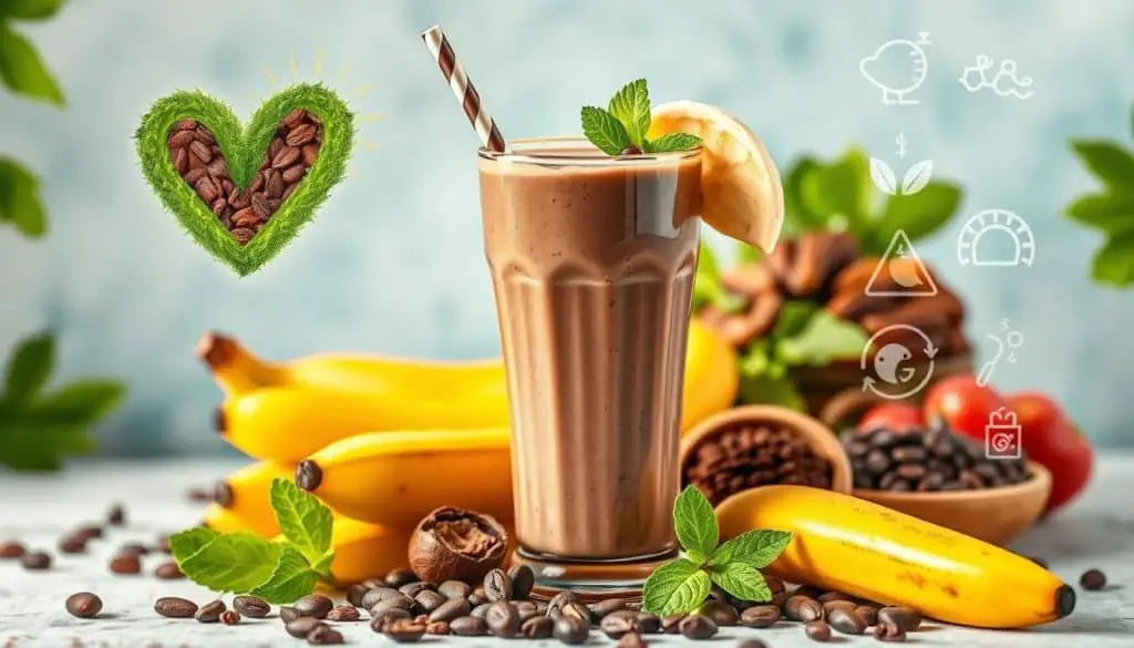 health benefits of Chocolate Banana Milkshake Mocktail