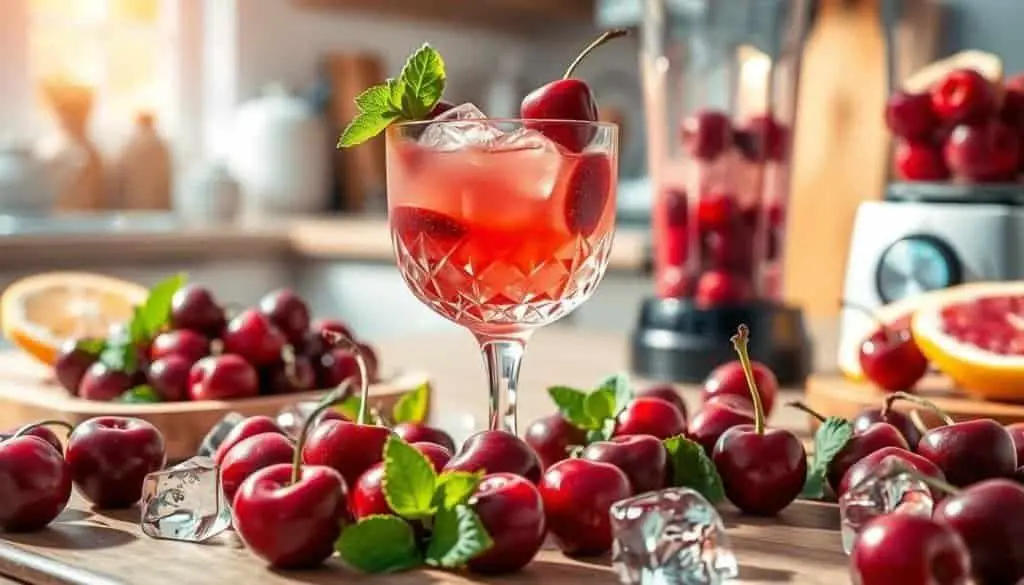 health benefits of cherry-flavored drinks