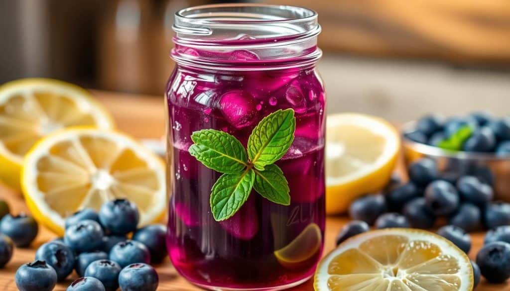 homemade blueberry syrup