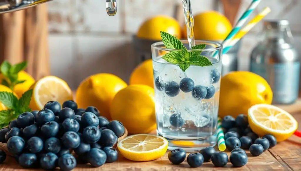 how to prepare Blueberry Lemon Zest Mocktail