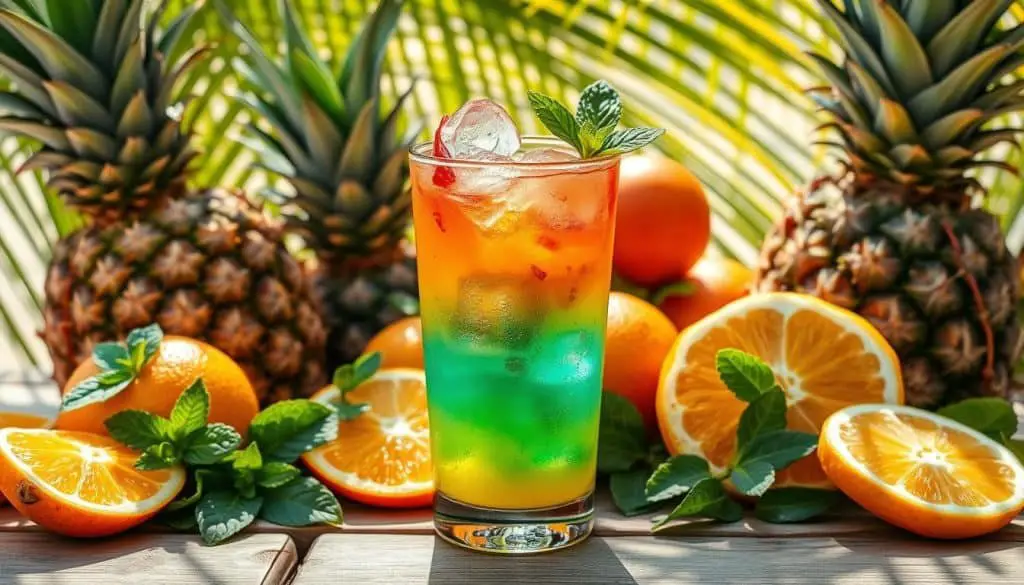 ingredients for mocktail