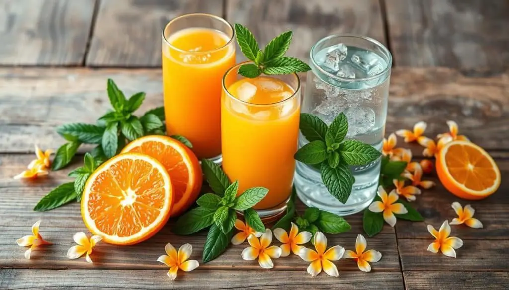 ingredients for mocktails