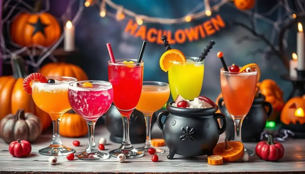 kid-friendly Halloween mocktails