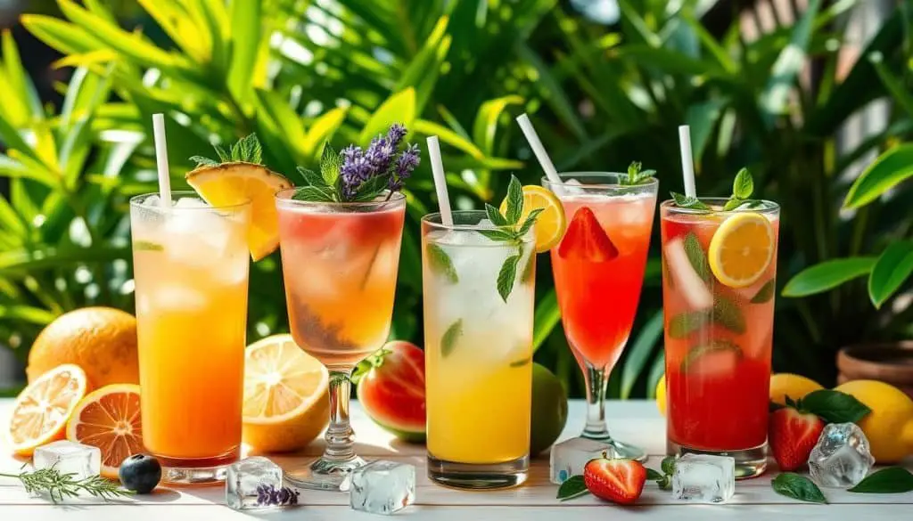 lemonade variations and flavored lemonade for unique summer drinks