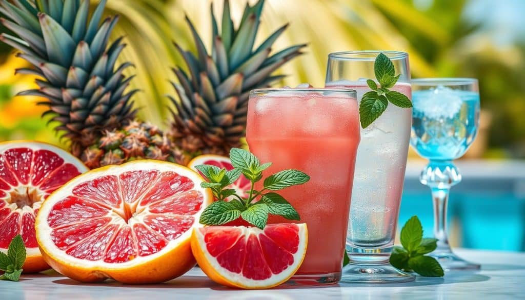 mocktail ingredients
