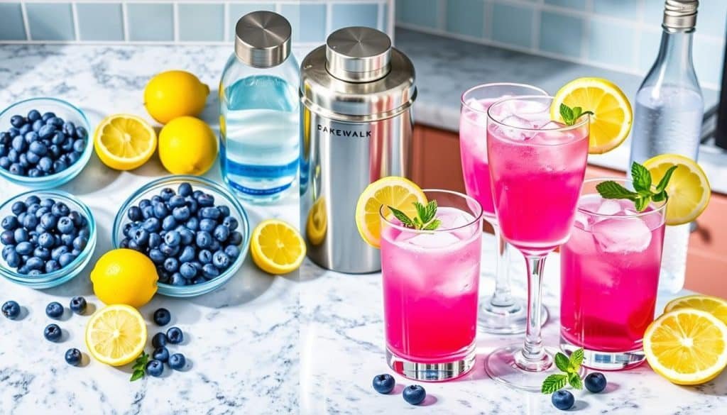 mocktail preparation