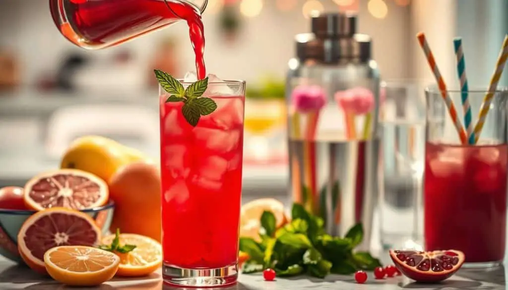 mocktail preparation