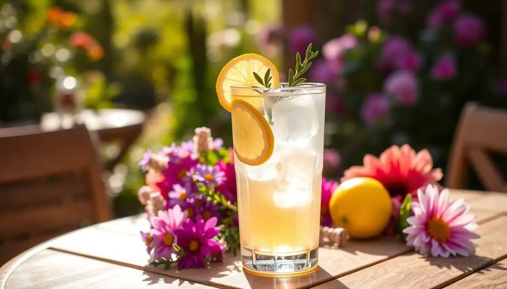 mocktail presentation