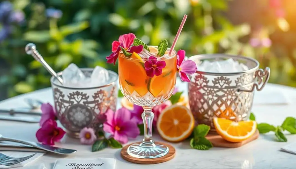 mocktail recipe presentation ideas