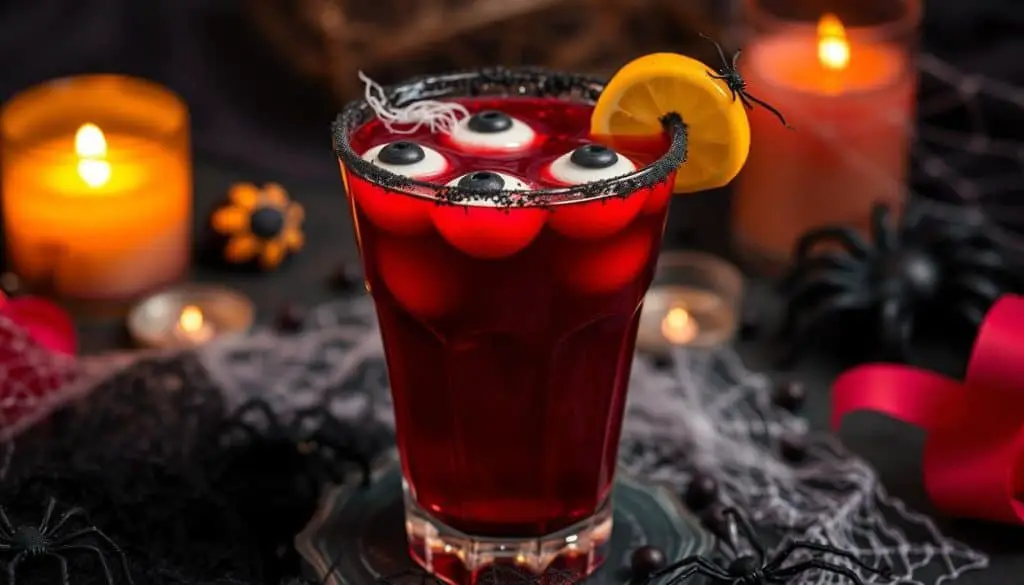 non-alcoholic Halloween cocktail