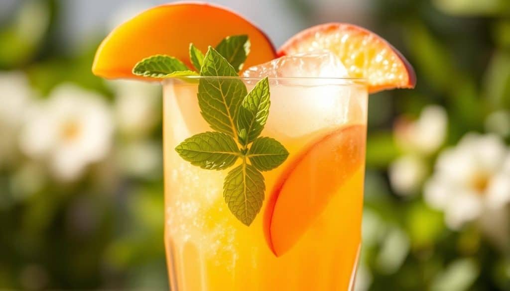 peach puree drink