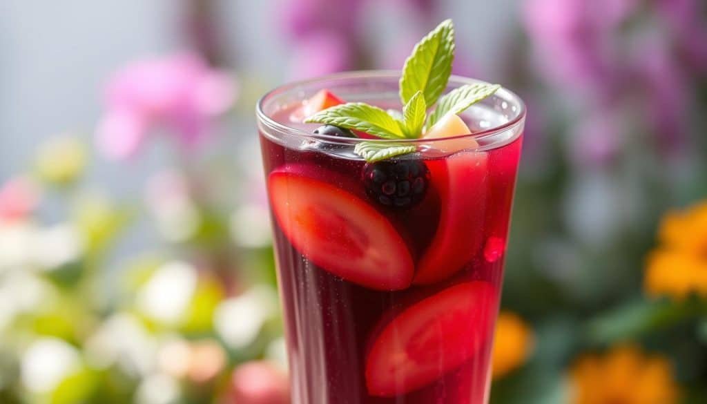 refreshing beverage