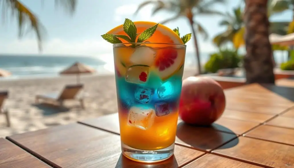 refreshing mocktail