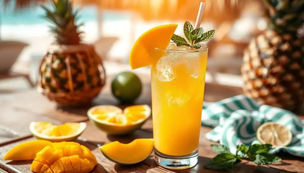 refreshing mocktail summer drink recipe