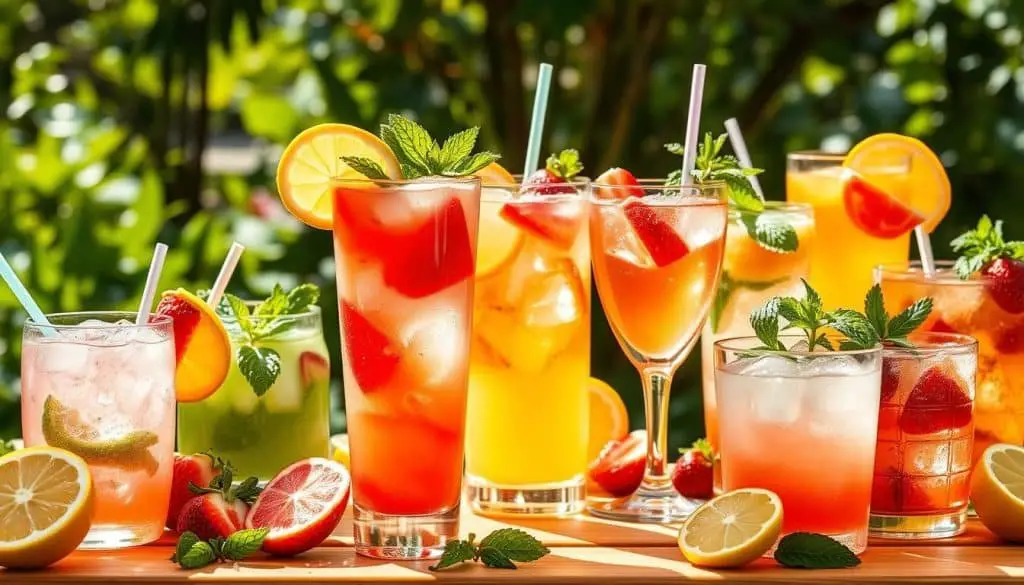 refreshing summer beverages
