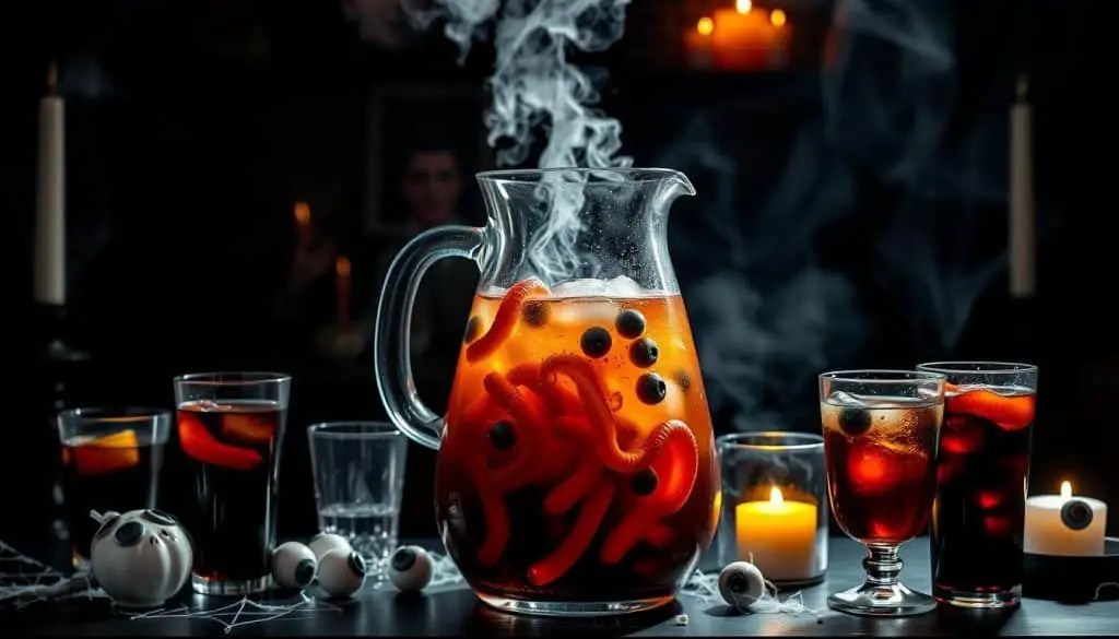 scary cola mocktail