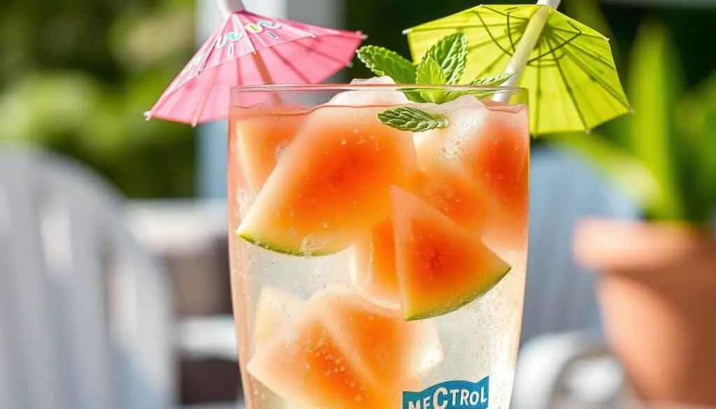sparkling mocktails