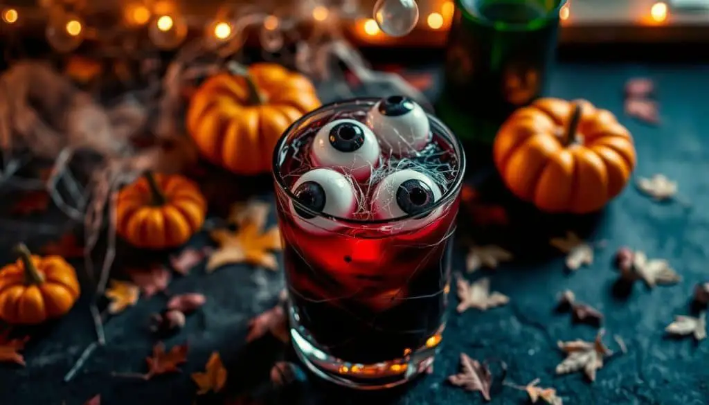 spooky Halloween drink