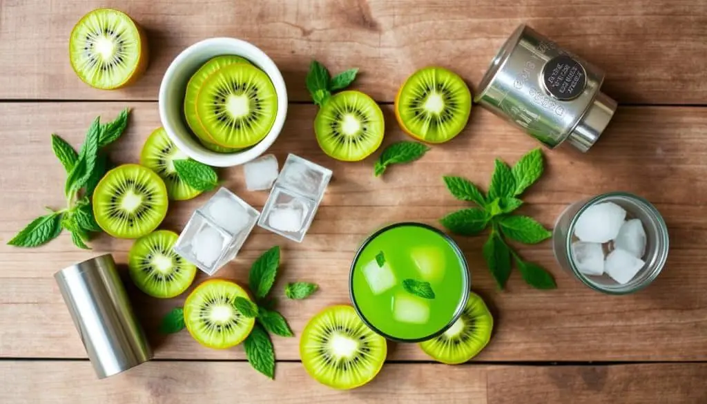 step-by-step mocktail recipe