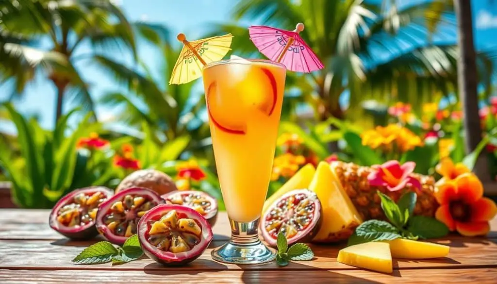 tropical drinks