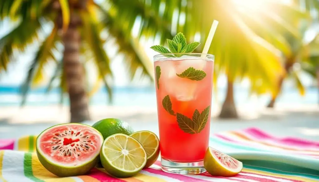 tropical fruit beverage