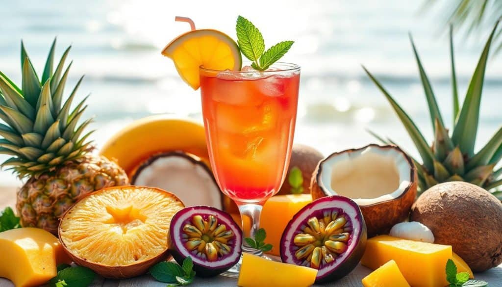 Tropical Horizon Mocktail