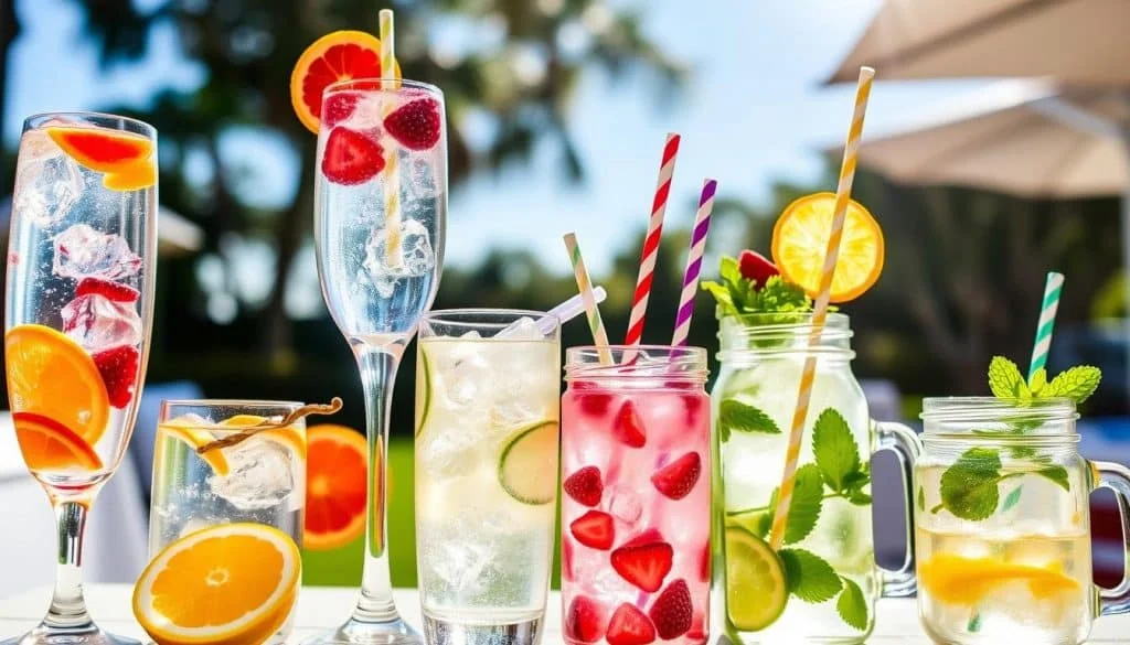 variations summer drinks