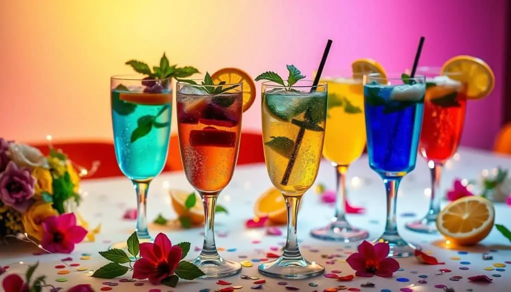 vibrant mocktail ideas