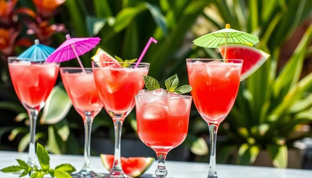 watermelon cocktails