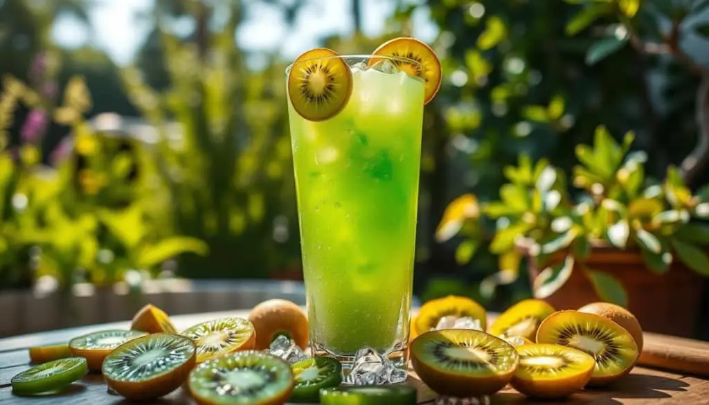 Kiwi Jalapeño Fizz Mocktail