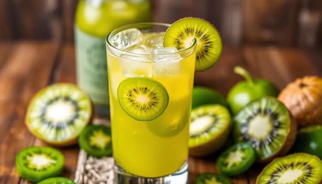 Kiwi Jalapeño drink