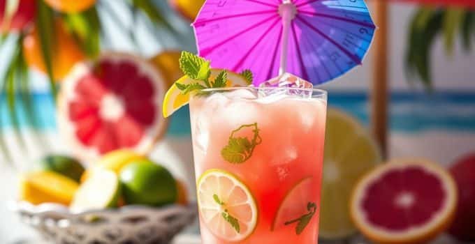 Paloma Punch Mocktail