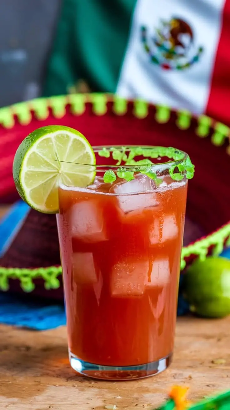Virgin Michelada Mocktail