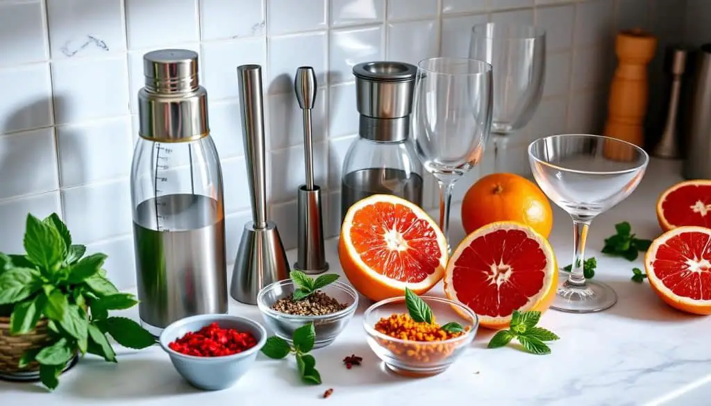 easy mocktail recipe tools
