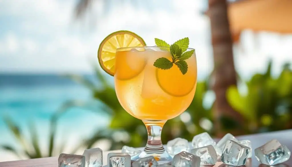 refreshing mocktail