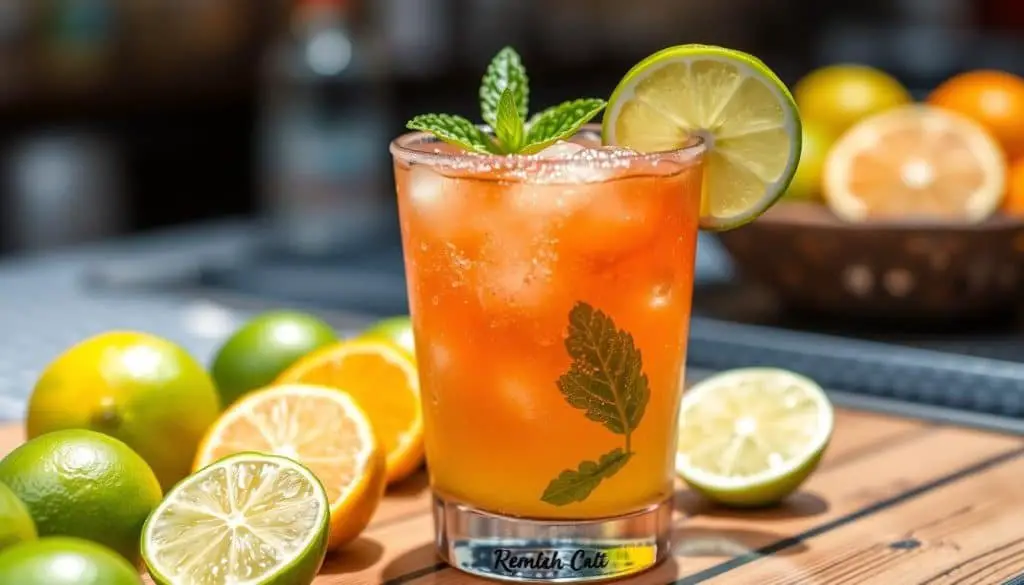refreshing mocktail