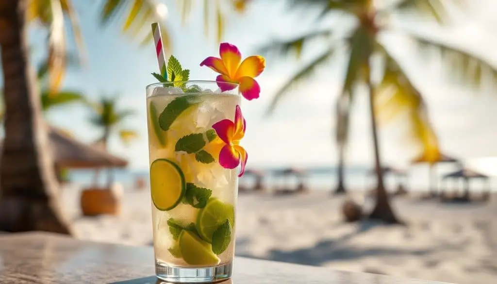 tropical mocktail recipe