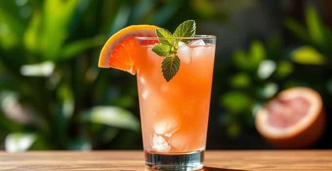 Big Easy Grapefruit Mocktail