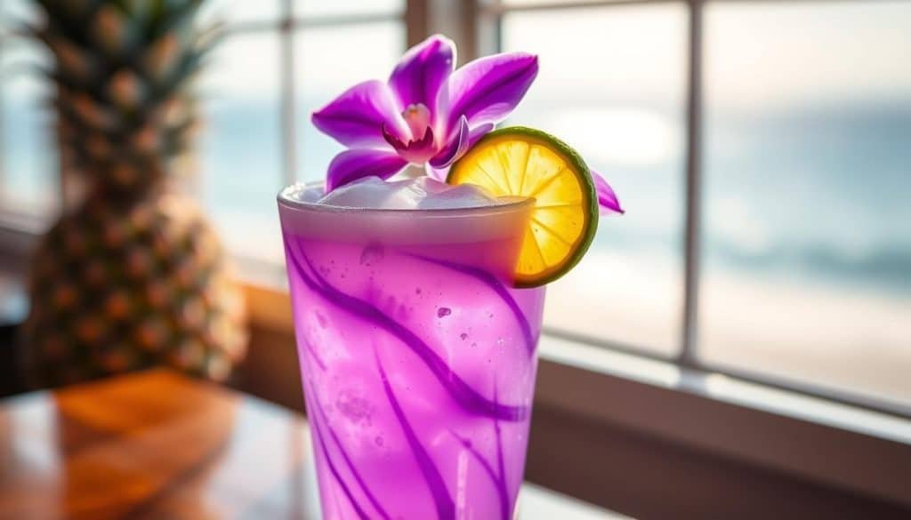 Caribbean Purple Breeze Mocktail Flavor