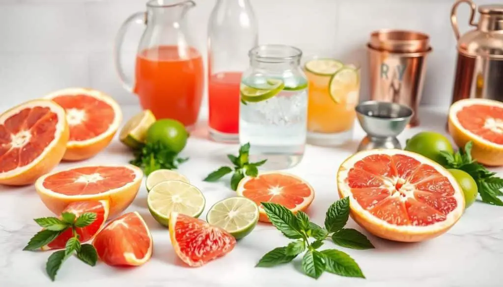 Customize mocktails with grapefruit drink variations