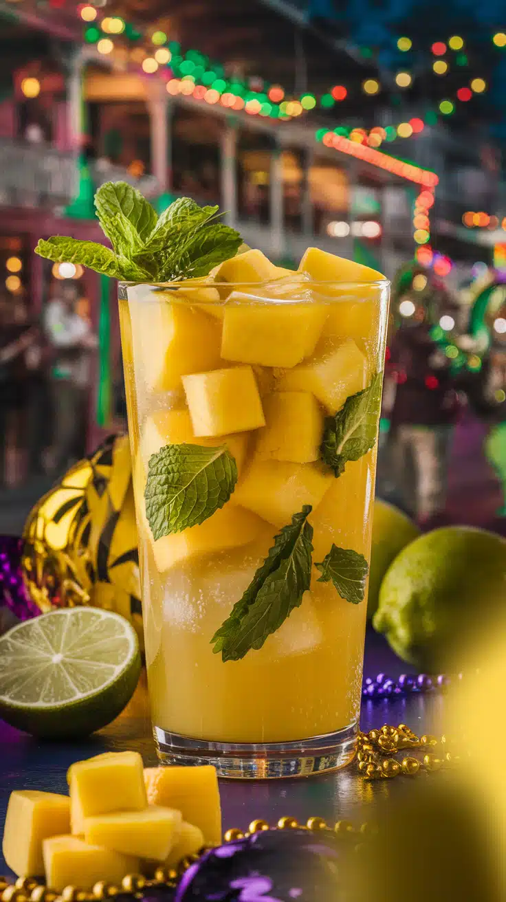 Golden Mango Mocktail