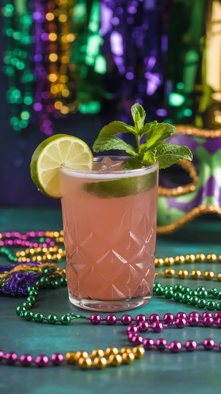 Jewel Toned Hibiscus Mocktail