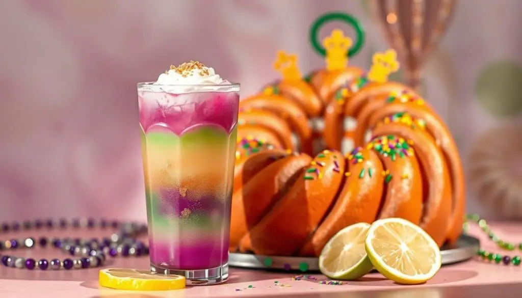 King Cake Cooler Mocktail