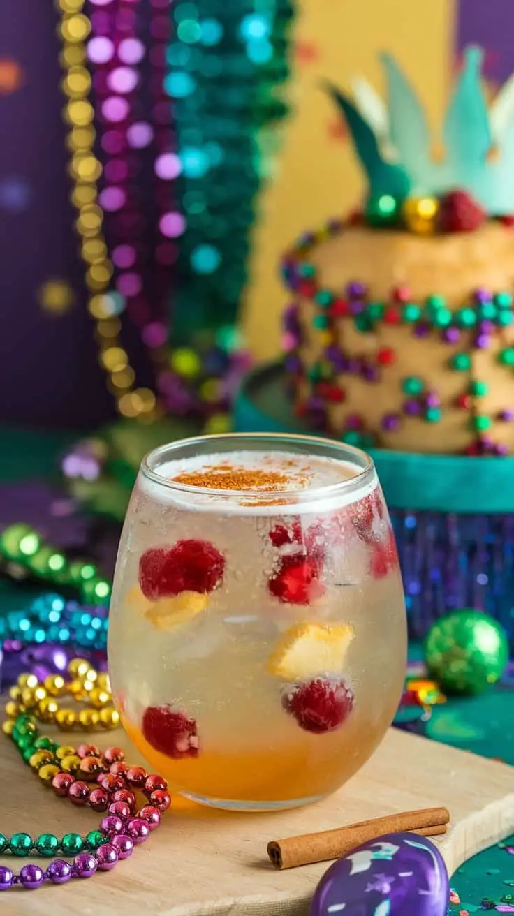 King Cake Cooler Mocktail