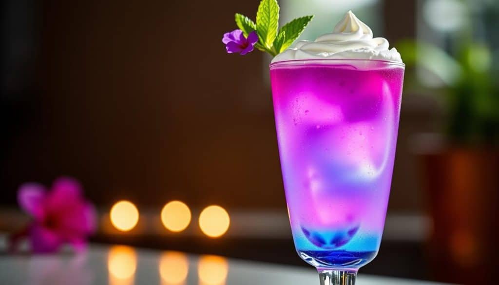 Layered Mocktail Presentation